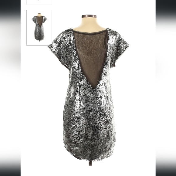 NWT Free People Sequin Cocktail Dress - Picture 2 of 8